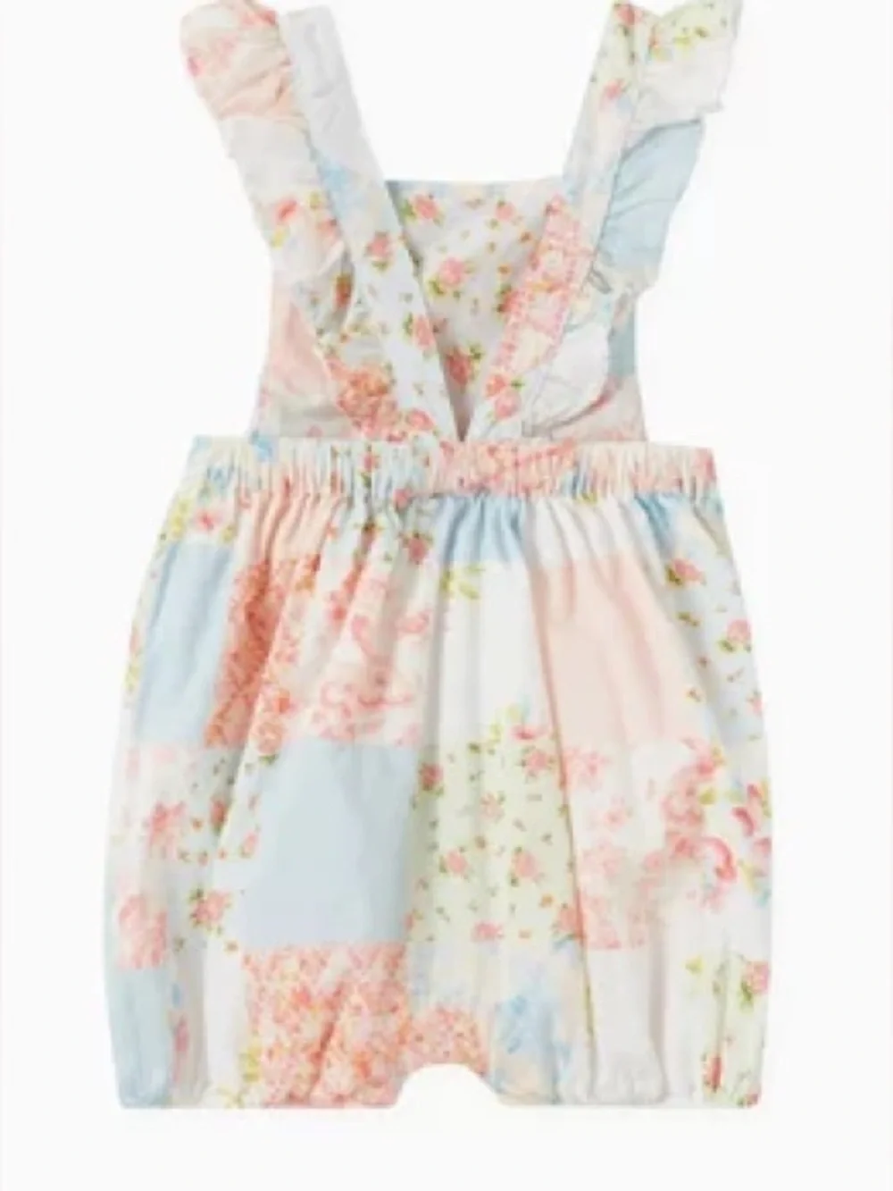 Ralph Lauren Baby Girl Floral Patchwork 18m Bubble